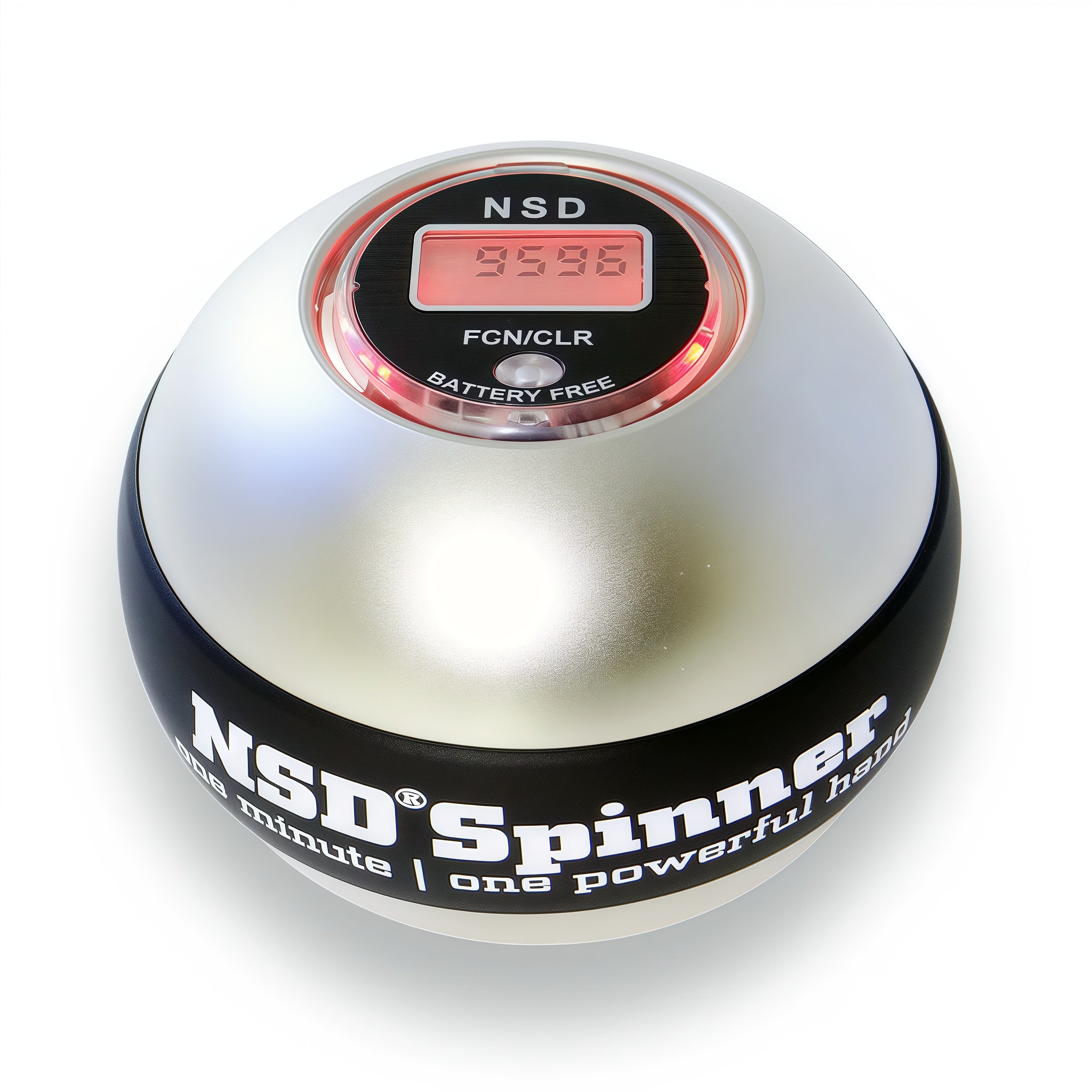 NSD Metallic Roll'n Spin Titan Pro | Thumb-Wind Gyroscopic Spinner