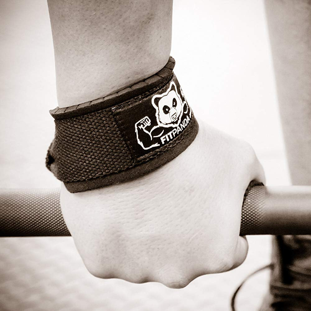 FitPanda Power Grip Lifting Straps - NSD Spinner